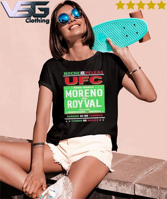 https://images.vsgclothing.com/2024/02/Official-UFC-Store-Fanatics-Branded-Black-Moreno-vs.-Royval-2-Fight-Night-Mexico-City-Matchup-T-Shirt-Women_s-T-Shirts.jpg
