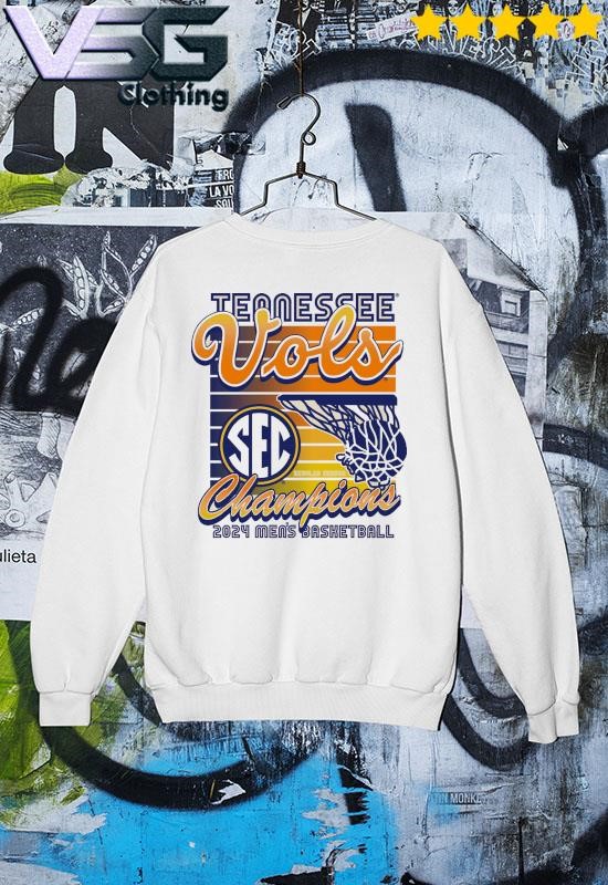 Official Tennessee Vols Men's Basketball 2024 Sec Champions Vintage