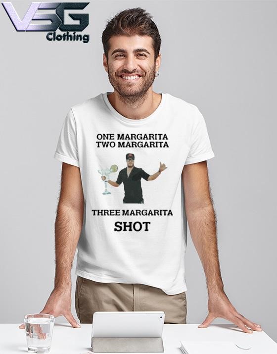 Official Bailey Zimmerman Wearing One Margarita Two Margarita Three Margarita Shot Shirt