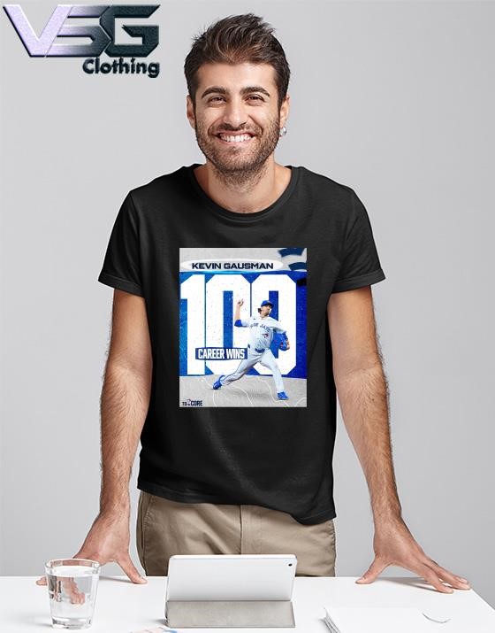 Official Kevin Gausman Toronto Blue Jays 100 Career Wins shirt