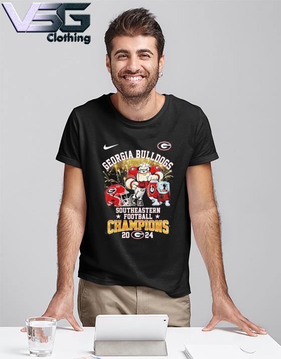 Georgia Bulldogs Southeastern Football Champions 2024 Shirt