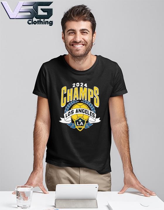 LA Galaxy Homage Adult 2024 MLS Cup Champions Shirt