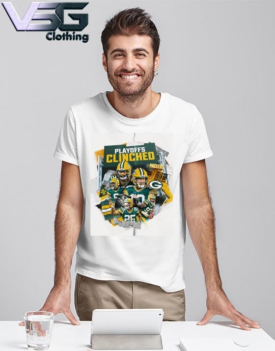 Official Green Bay Packers 2024 NFL Playoffs Clinched Shirt