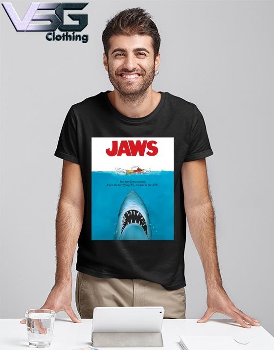 Official Jaws X 49ers The Terrifying season from the terrifying no 1 team in NFC Shirt