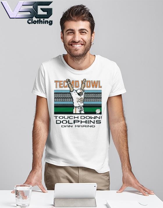 Official Tecmo Bowl Dolphins Dan Marino Shirt