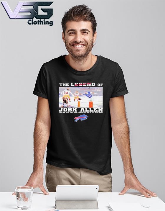 Official The Legends Of Josh Allen Buffalo Bills 2024 Season Signatures Shirt