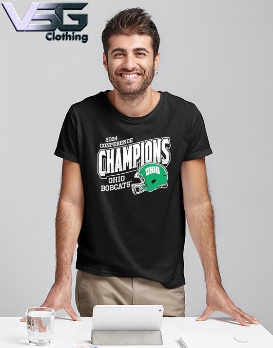 Ohio Bobcats Football 2024 MAC Conference Champions Shirt