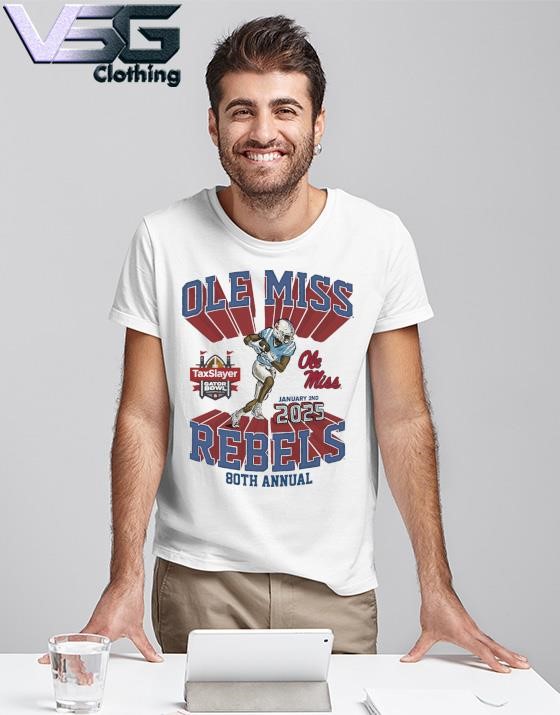 Ole Miss 80th Annual 2025 Gator Bowl Game Day Shirt