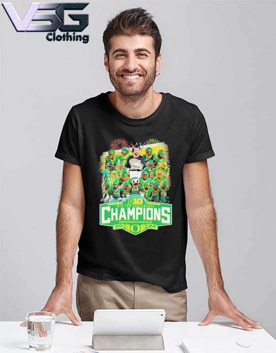 Oregon Ducks Big 10 Conference Football Champions 2024 Shirt