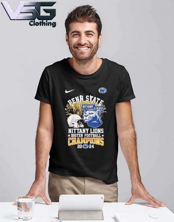 Penn State Nittany Lions Big Ten Football Champions 2024 Shirt