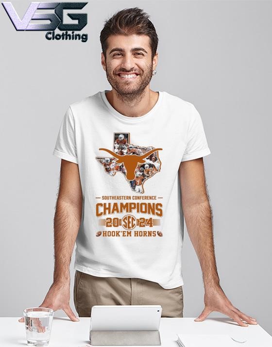 Texas Longhorns Southeastern Conference Champions State 2024 Shirt