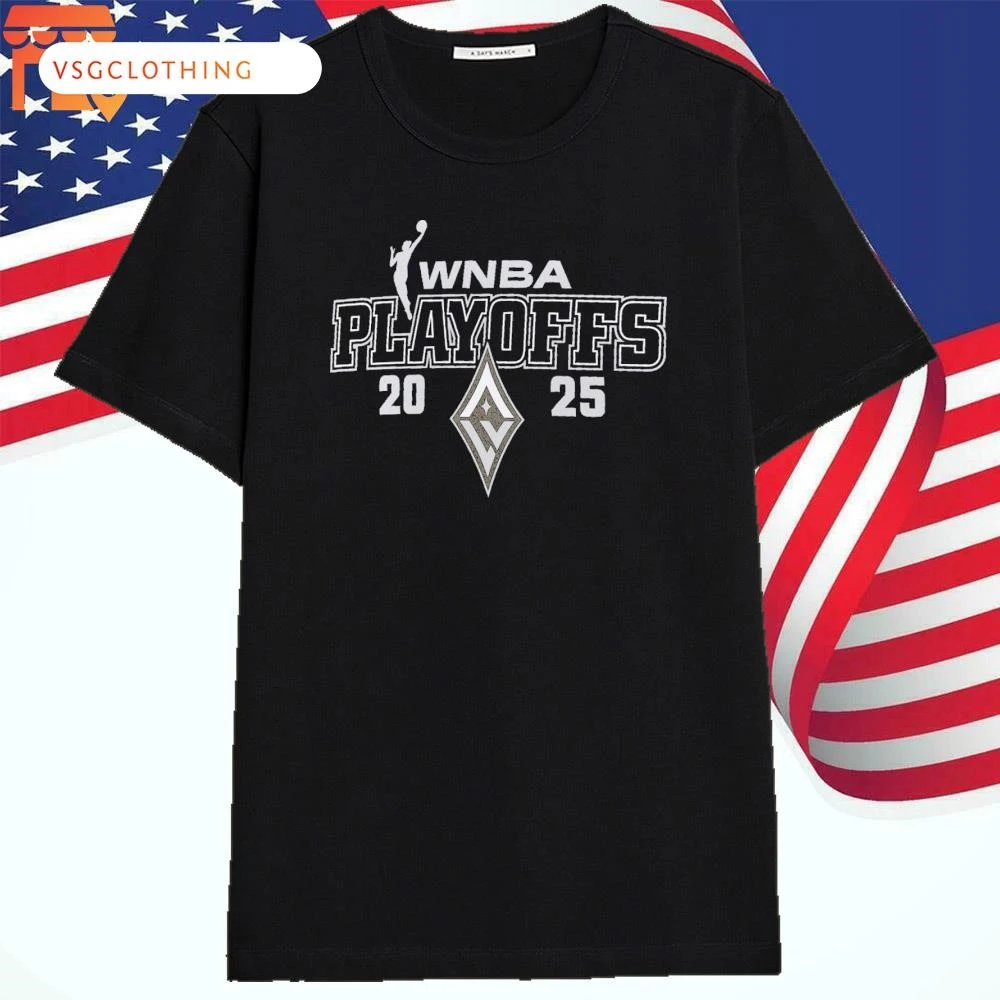 Official Las Vegas Aces 2025 WNBA Playoffs Shirt